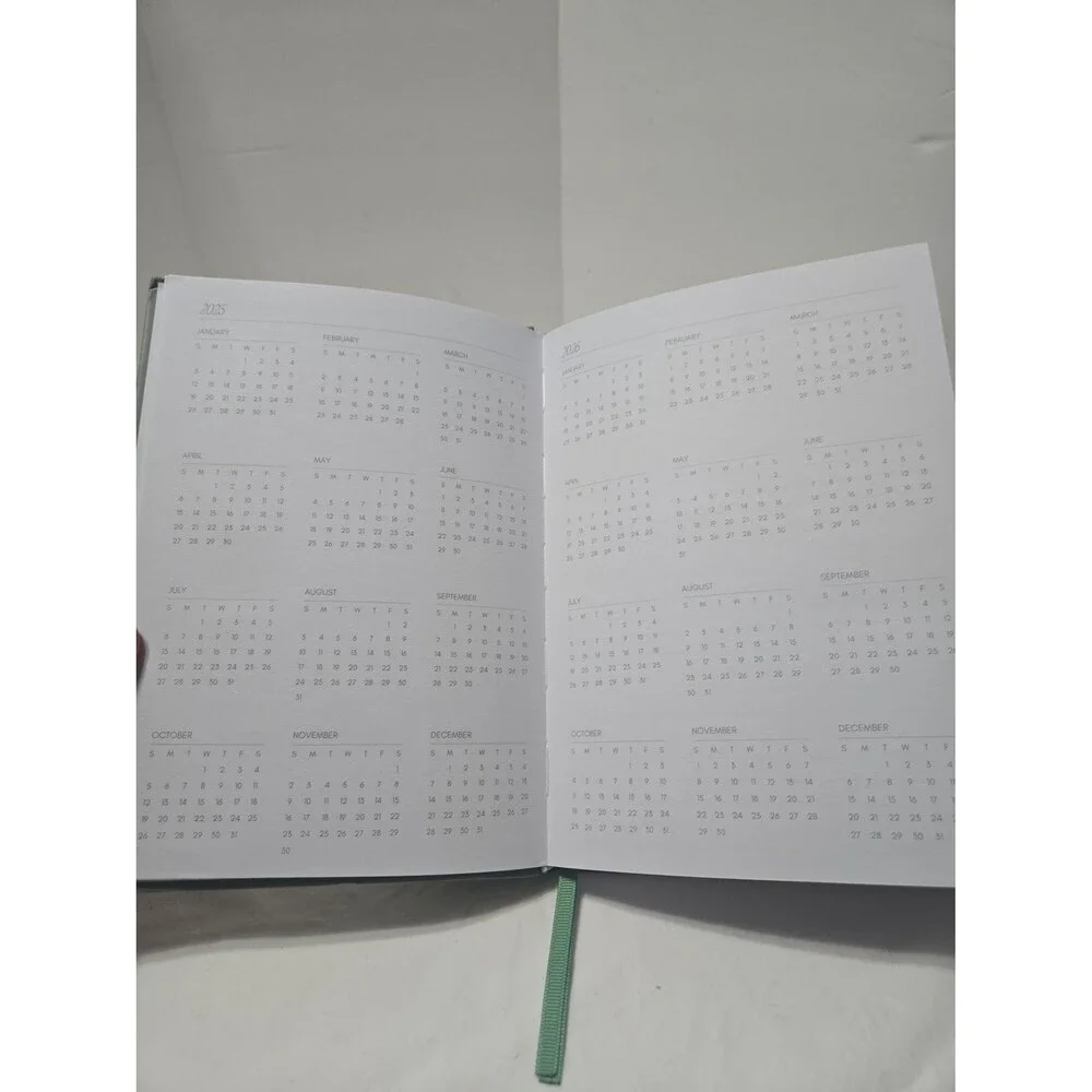 Lamare Academic Planner Undated 2024 to 2026. New. Ample space to write. Sage
